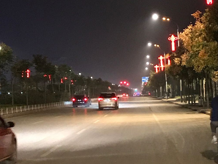 菏澤市鄆城縣水滸路、金河路照明改造